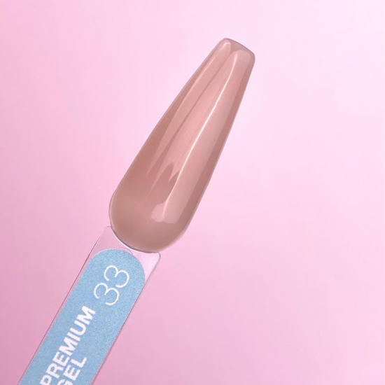 Гель для нарощування LUNA Gel Premium №33 15 мл, Об`єм: 15 мл, Колір: 332