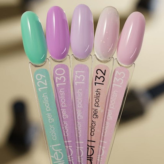 Гель-лак Valeri №133 (рожевий зефір, емаль), 6 мл2