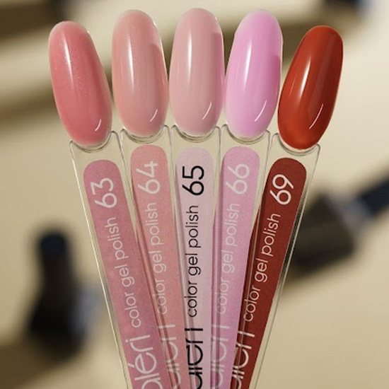 Гель-лак Valeri №069 (карамель, емаль), 6 мл2