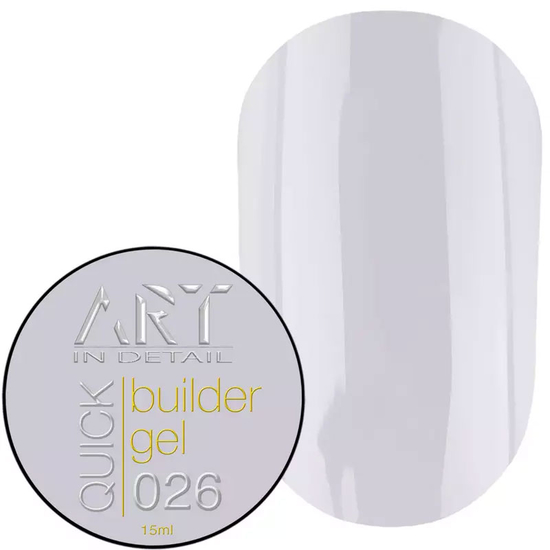 Гель для нарощування ART QUICK Builder Gel №026, 15 мл
