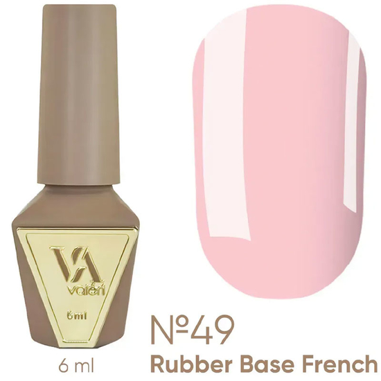 Valeri Base Color №049 (рожевий пудровий), 6 мл, Об`єм: 6 мл, Колір: 049