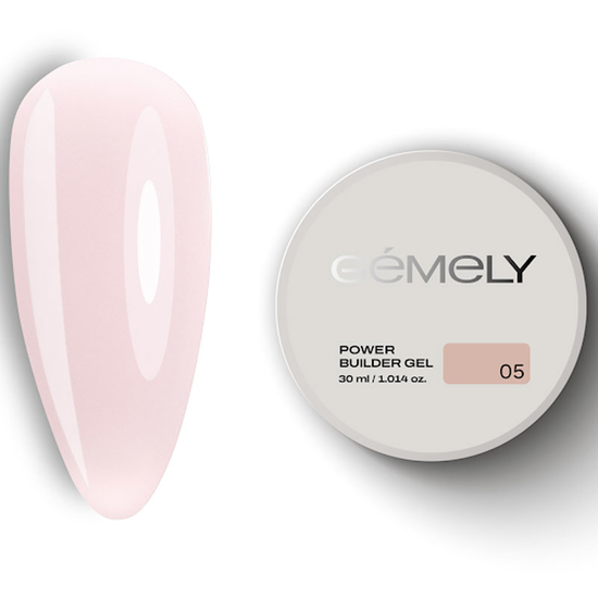 Гель для зміцнення та нарощування Gemely Power Builder gel 005 30 мл, Об`єм: 30 мл
, Колір: 005