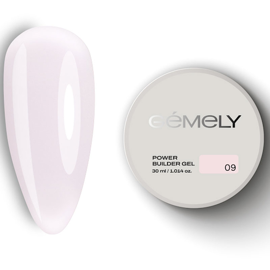 Гель для зміцнення та нарощування Gemely Power Builder gel 009 30 мл, Об`єм: 30 мл
, Колір: 009