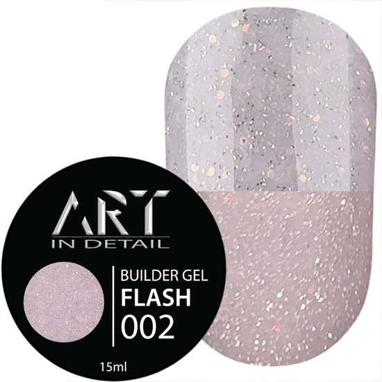 ART Builder Gel FLASH №002, 15 мл, Колір: 002