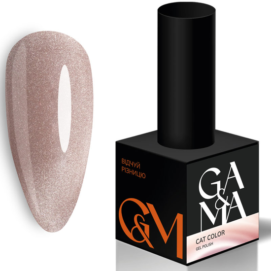 Гель-лак GA&MA Cat Color 003/Кет Колор 003 6 мл, Цвет: 003