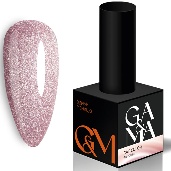 Гель-лак GA&MA Cat Color 007/Кет Колор 007 6 мл, Цвет: 007