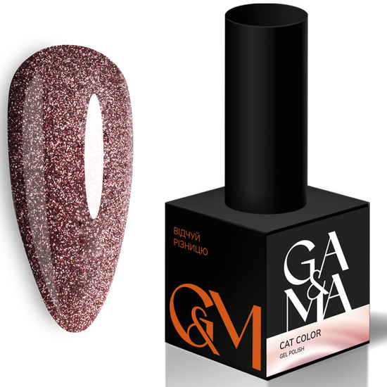 Гель-лак GA&MA Cat Color 011/Кет Колор 011 6 мл, Цвет: 011