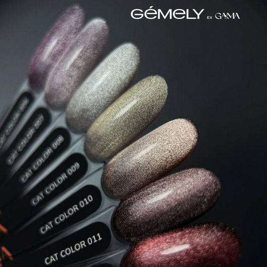 Гель-лак GÉMELY ex GA&MA Cat Color 006/Кет Колор 006 6 мл, Цвет: 0068