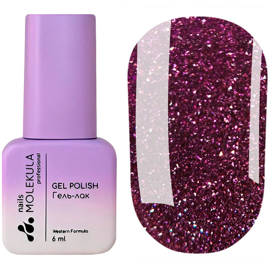 Гель-лак светоотражающий Molekula FLASH Effect №F04, 6 мл, Цвет: 4
