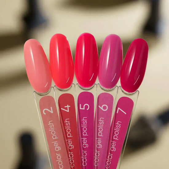 Гель-лак Valeri №002 (світло-рожевий, емаль), 6 мл2