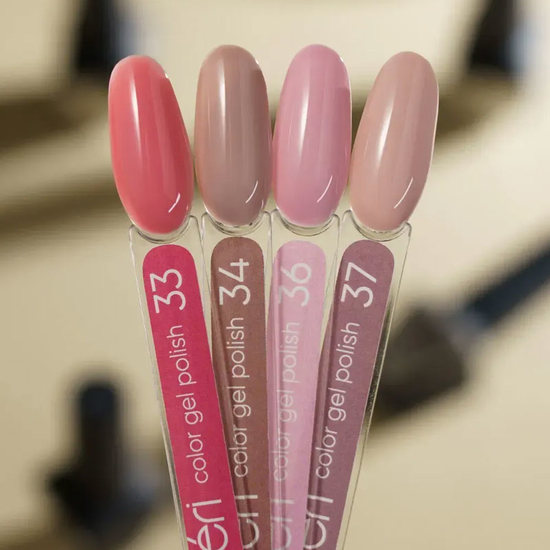 Гель-лак Valeri №037 (світлий бежевий, емаль), 6 мл2