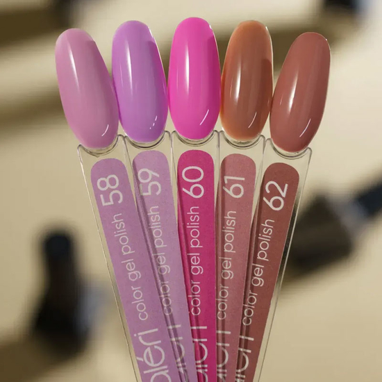 Гель-лак Valeri №058 (рожево-ліловий, емаль), 6 мл2