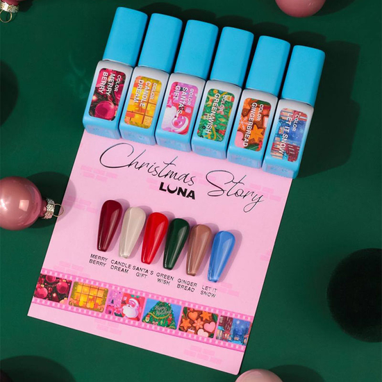 Колекція гель-лаків LUNA Christmas Story2