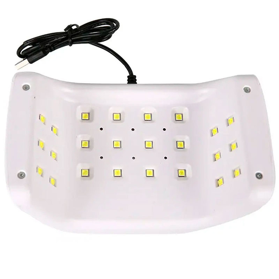 Лампа для маникюра SUN UV-LED 9S Pro на USB White, 120 Вт, Цвет: White3
