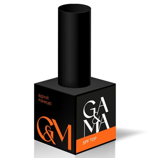 Топ для гель-лака без ЛС GaMa SPF Top 15 мл, Объем: 15 мл