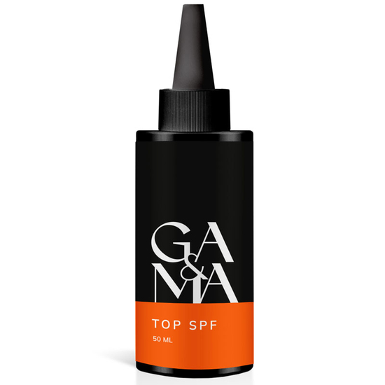 Топ для гель-лака без ЛС GaMa SPF Top 50 мл, Объем: 50 мл