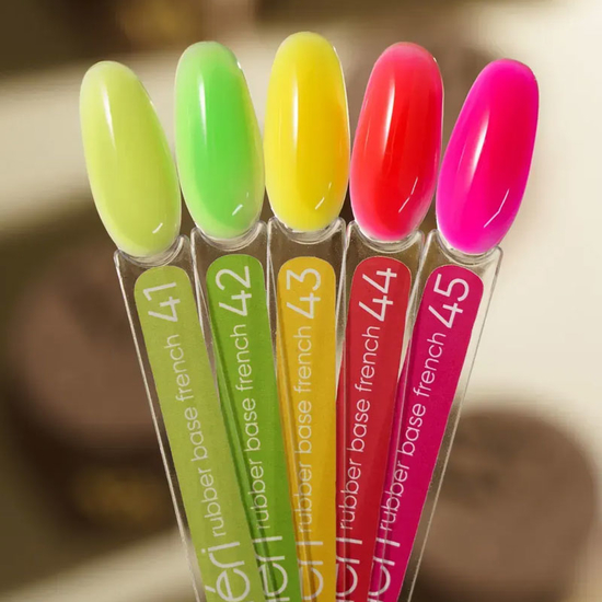 Valeri French base neon №041 (лаймовый, неон), 6 мл, Объем: 6 мл, Цвет: 0412