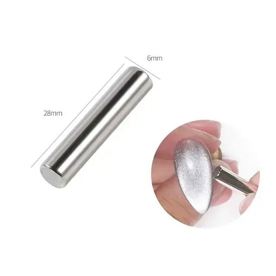 Магніт для гель-лаку з ефектом "Котячого ока" круглий3