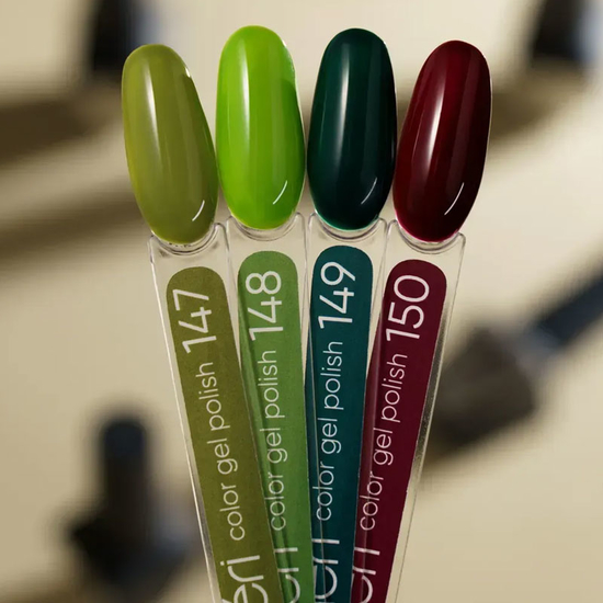 Гель-лак Valeri №147 (сіро-оливковий, емаль), 6 мл2