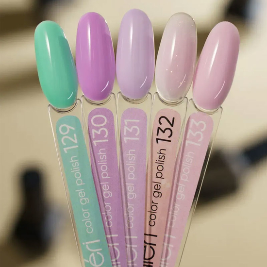 Гель-лак Valeri №130 (пастельно-ліловий, емаль), 6 мл2