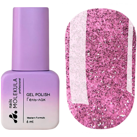 Гель-лак світловідбиваючий Molekula FLASH Effect №F05, 6 мл, Колір: 5