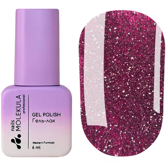 Гель-лак світловідбиваючий Molekula FLASH Effect №F07, 6 мл, Колір: 7