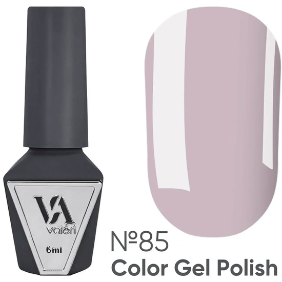 Гель-лак Valeri №085 (лилово-розовый, эмаль), 6 мл