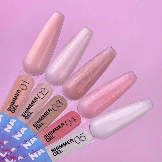 Гель для наращивания LUNA Shimmer Gel №2 15 мл, Объем: -15 мл, Цвет: №22