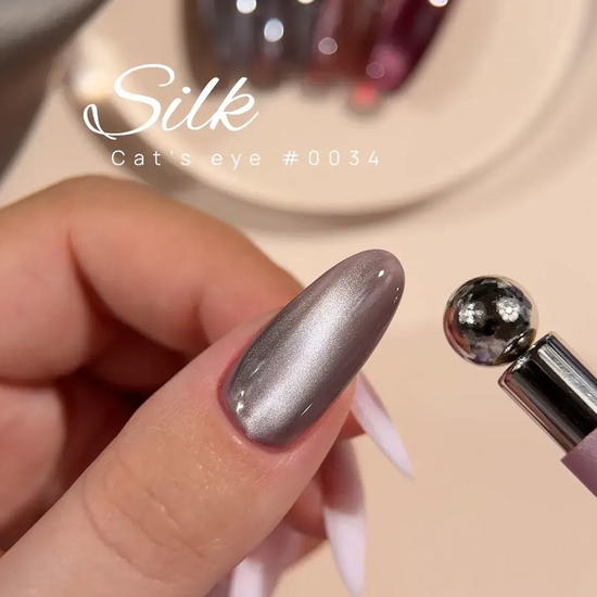 Гель-лак DNKa' Gel Polish Cat's Eye Silk №0034 12 мл, Цвет: 00344