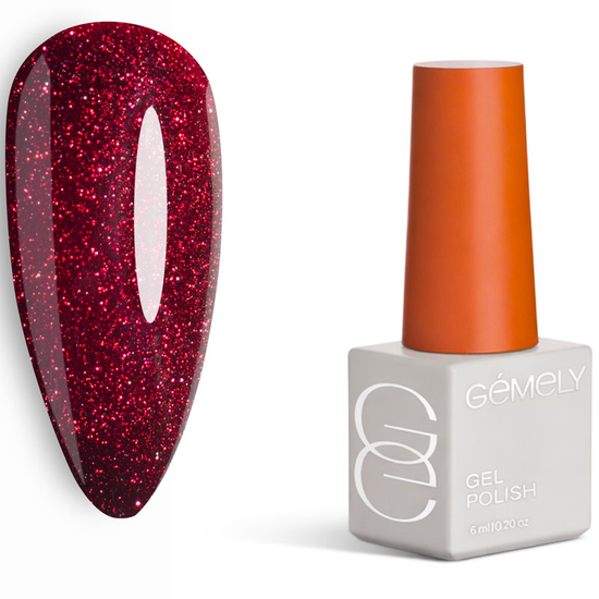 Гель-лак Gemely Cat Color 014/Кет Колор 014 6 мл, Цвет: 014