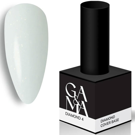 Камуфлирующая база GaMa Cover Base Diamond №004 15 мл, Объем: 15 мл, Цвет: 004
