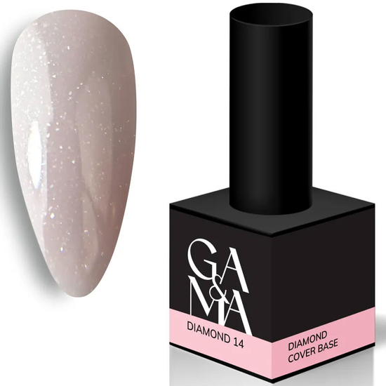 Камуфлююча база GaMa Cover Base Diamond №014 15 мл, Об`єм: 15 мл, Колір: 014