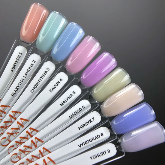 Цветная база GaMa Cover base Colored 005 Malyna 15 мл, Объем: 15 мл, Цвет: 005
5