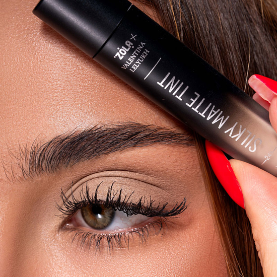 Жидкие тени для век ZOLA x Valentina Lelyukh Silky Matte Tint 01 Soft beige, Цвет: 016