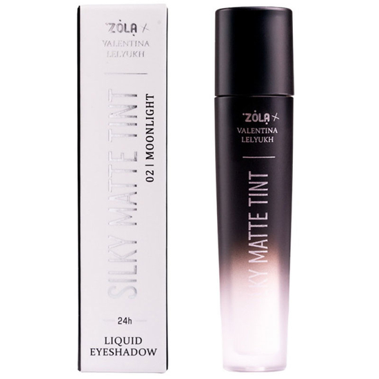 Рідкі тіні для повік ZOLA x Valentina Lelyukh Silky Matte Tint 02 Moonlight, Колір: 02