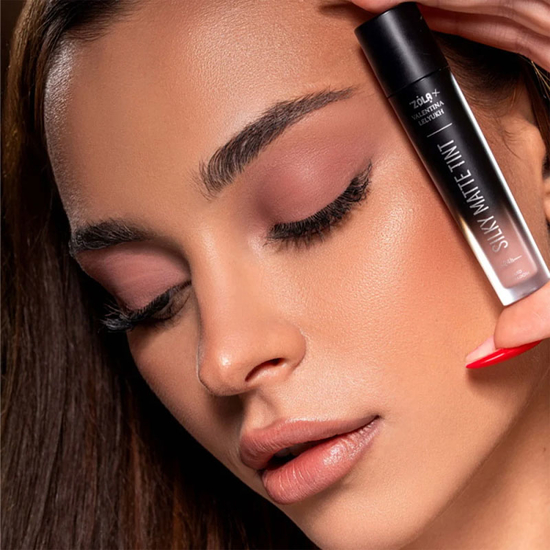 Рідкі тіні для повік ZOLA x Valentina Lelyukh Silky Matte Tint 08 Pink Opal, Колір: 086