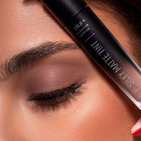 Рідкі тіні для повік ZOLA x Valentina Lelyukh Silky Matte Tint 07 Smoky Orchid, Колір: 076