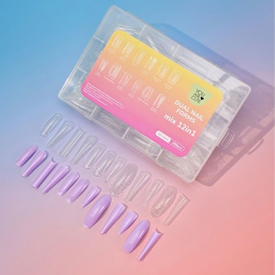 Набір верхніх форм для нарощування нігтів You Are Cute 12 в 13