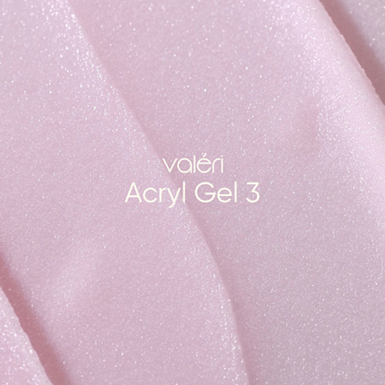 Акрил-гель Valeri Acryl Gel №03 Бело-розовый 15 мл, Объем: -15 мл, Цвет: 032