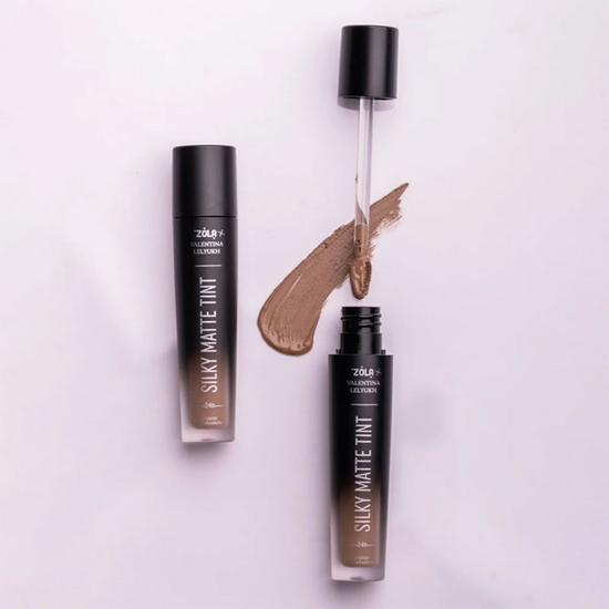 Рідкі тіні для повік ZOLA x Valentina Lelyukh Silky Matte Tint 04 Sandstone, Колір: 042