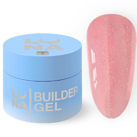 Гель для наращивания LUNA Shimmer Gel №4 15 мл, Объем: -15 мл, Цвет: №4