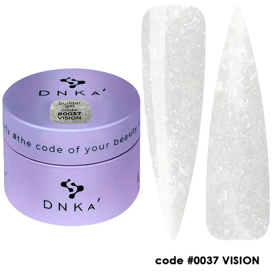 Гель для наращивания DNKa Builder Gel №0037 Vision 15 мл, Объем: -15 мл, Цвет: 0037