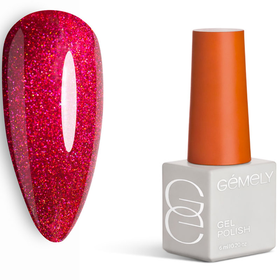 Гель-лак Gemely Cat Color 015/Кет Колор 015 6 мл, Колір: 015
