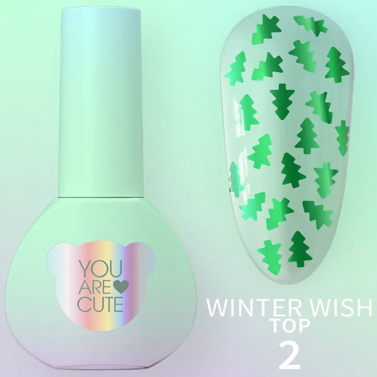 Топ для гель-лаку You Are Cute Top Winter Wish №2 5 мл