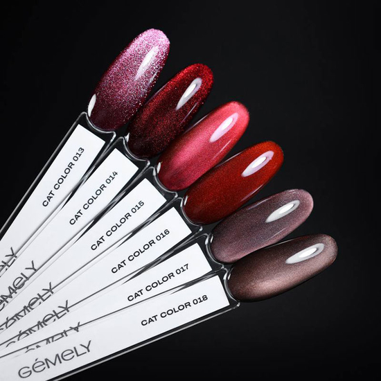Гель-лак Gemely Cat Color 017/Кет Колор 017 6 мл, Колір: 0172