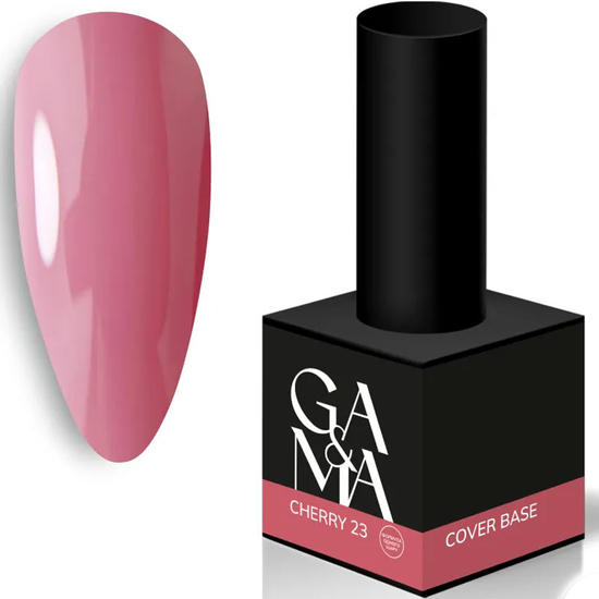 Камуфлююча база GaMa Cover Base №023 Cherry 15 мл, Об`єм: 15 мл, Колір: 023