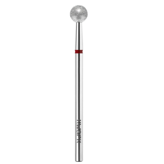 Фреза алмазно-платинова KWARK куля, червона, PL504810FD2