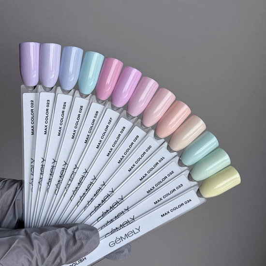 Гель-лак Gemely MAX COLOR 023 6 мл, Об`єм: 6 мл, Колір: 0233