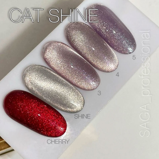 Гель-лак SAGA Cat Shine №13, 8 мл2