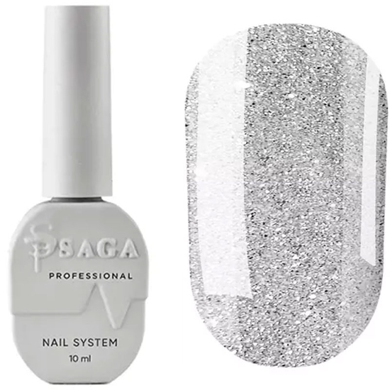 Гель-лак світловідбиваючий SAGA Fiery Gel №01, 10 мл, Колір: 01